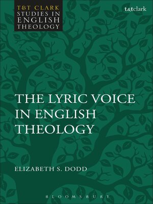 cover image of The Lyric Voice in English Theology